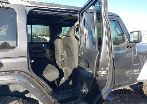 2019 Jeep Wrangler Unlimited Sahara 4X4 from USA, damaged, VIN 1C4HJXENGKW594476